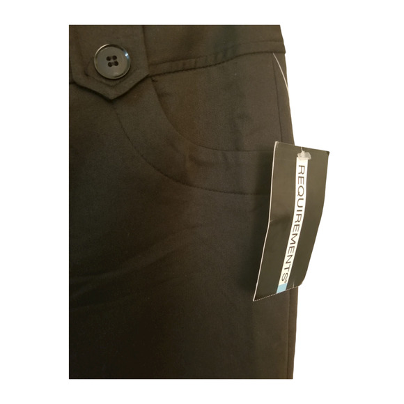 Requirements Capri Black Women's Pants Size 10 34X19 IN - Picture 5 of 7